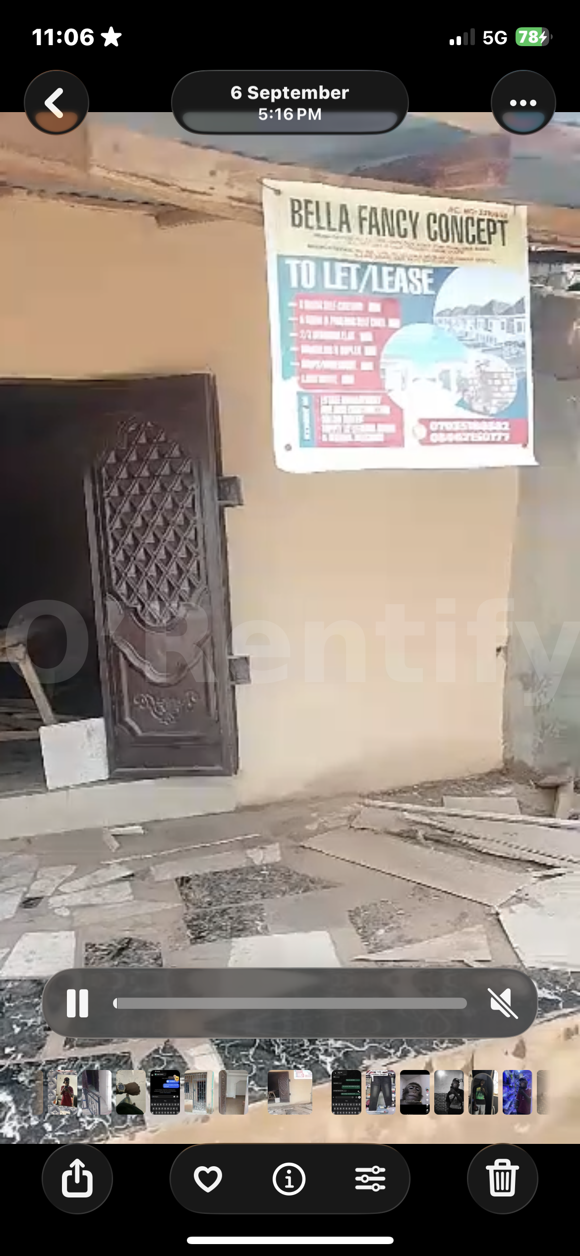 A Warehouse to let @ Akede junction, racing the main road ( Onah Baba Onah Okebaale ) rent is ₦1.2m without agreement an