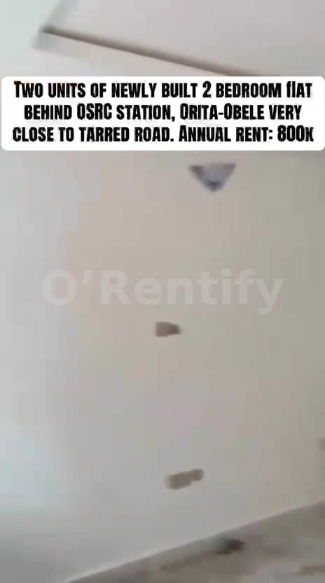 Newly built Just out 2 bedroom apartment for rent at orita obele very closed to tarred road photo 5