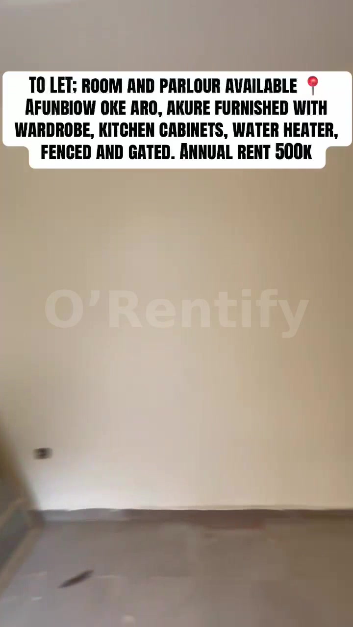 Room and parlor self con available for rent at Oke aro 500k rent photo 4