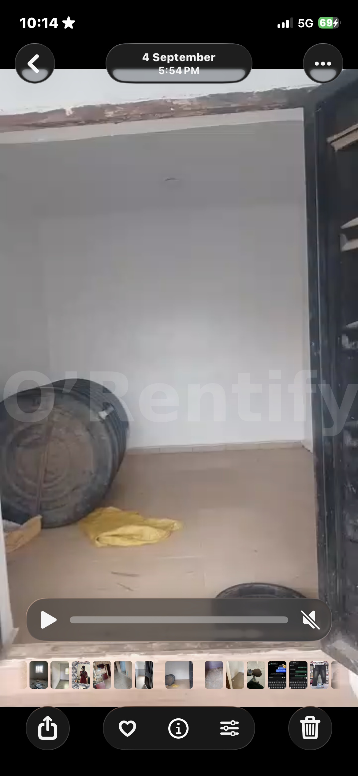 A shop to let, located at sussy hotel area Okrbaale, Rent is 200k without service charges.