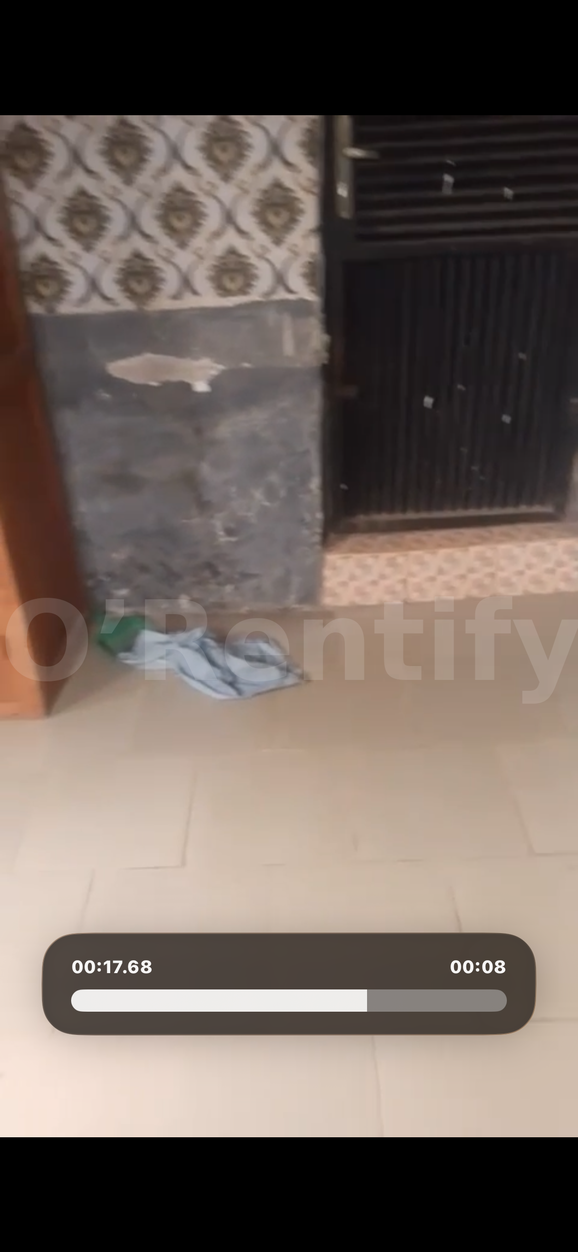 a neat spacious self con to let