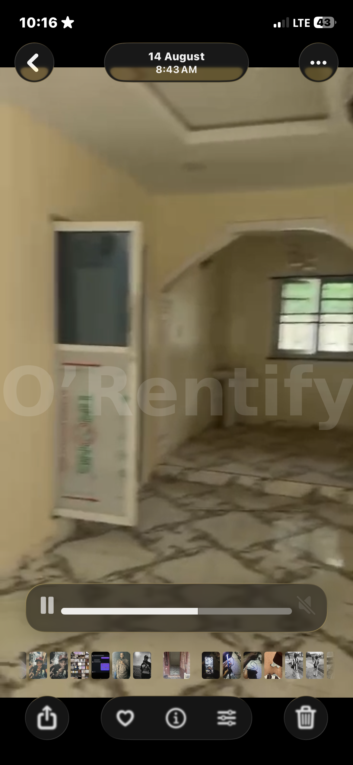 A standard 2-bedroom flat At ondo road