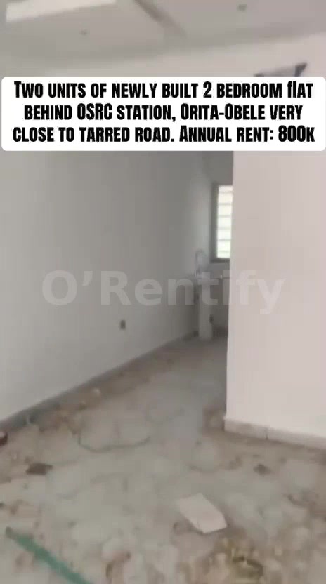 Newly built Just out 2 bedroom apartment for rent at orita obele very closed to tarred road photo 6