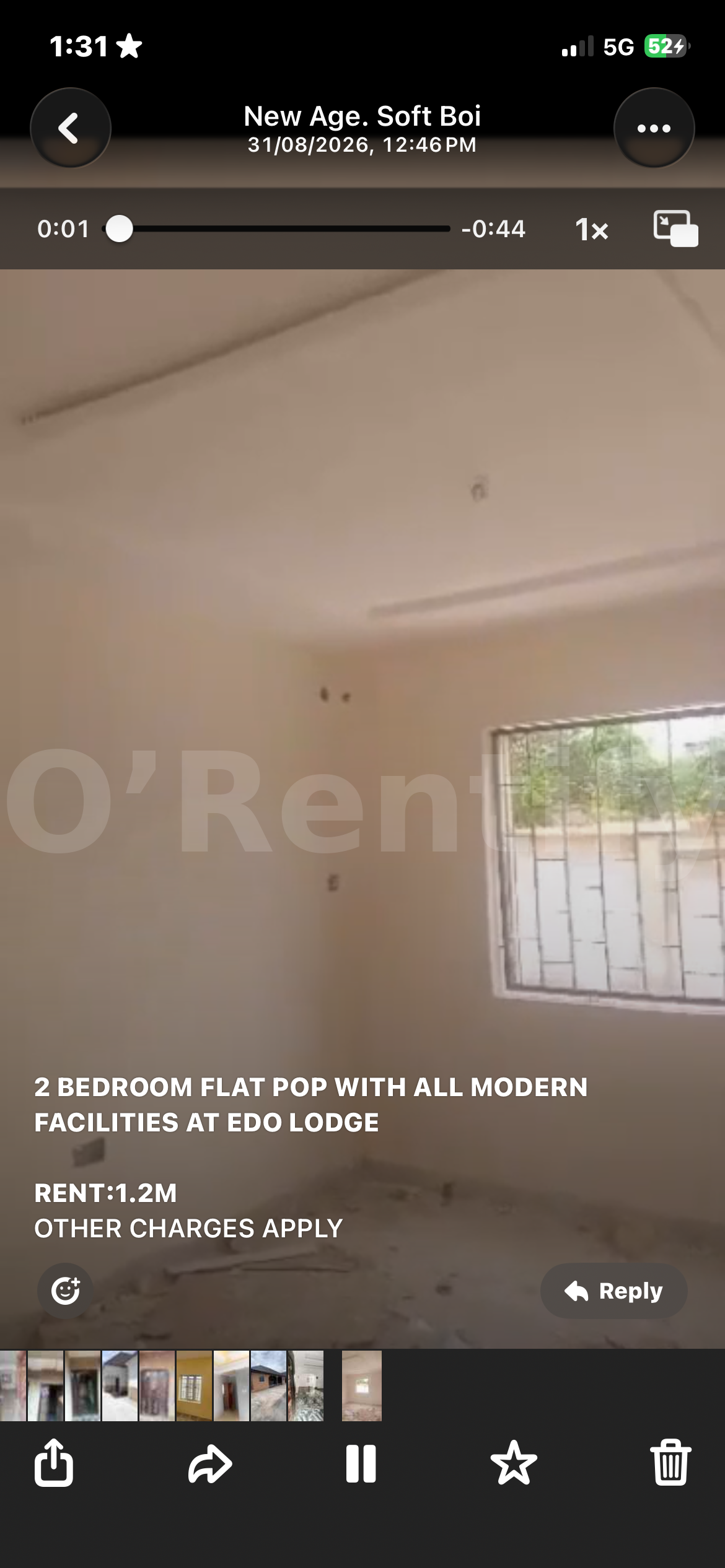 2 bedroom flat at edo lodge photo 3