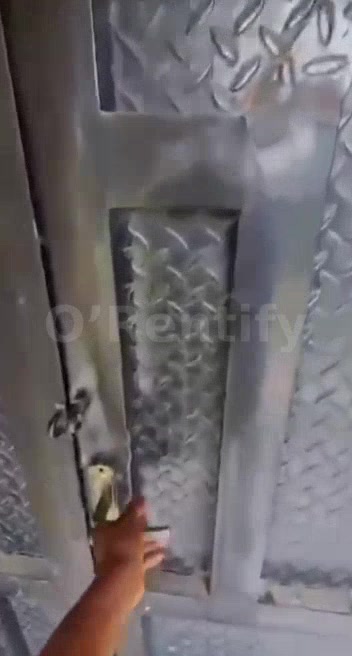 3 bedroom flat at iludun area with full tiles running water fence and gated Rent 600k