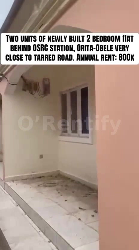 Newly built Just out 2 bedroom apartment for rent at orita obele very closed to tarred road photo 2
