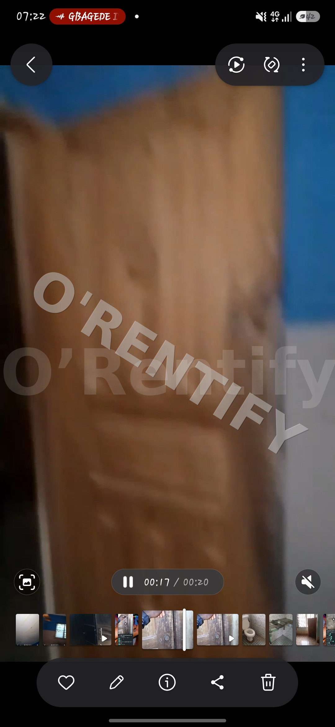 Room self contain is available at south gate ( peace avenue aXis 7 minutes walk to school gate Fenced  Gated Electricit