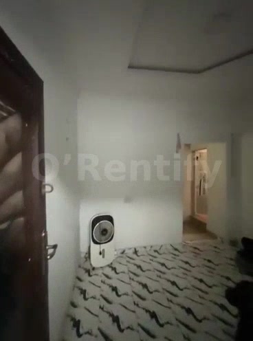 Executive, very decent, standard and nice ROOMSELF CON upstairs with POP, screeded walls, kitchen cabinet and all other