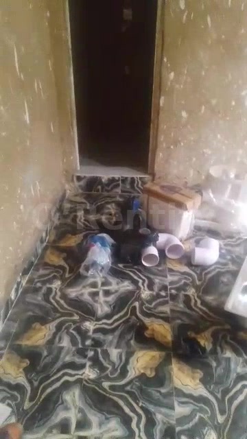 A room self con, full pop, fully tiles, water running and protector at costain okebale area...350k rent... Dm in Nigeria
