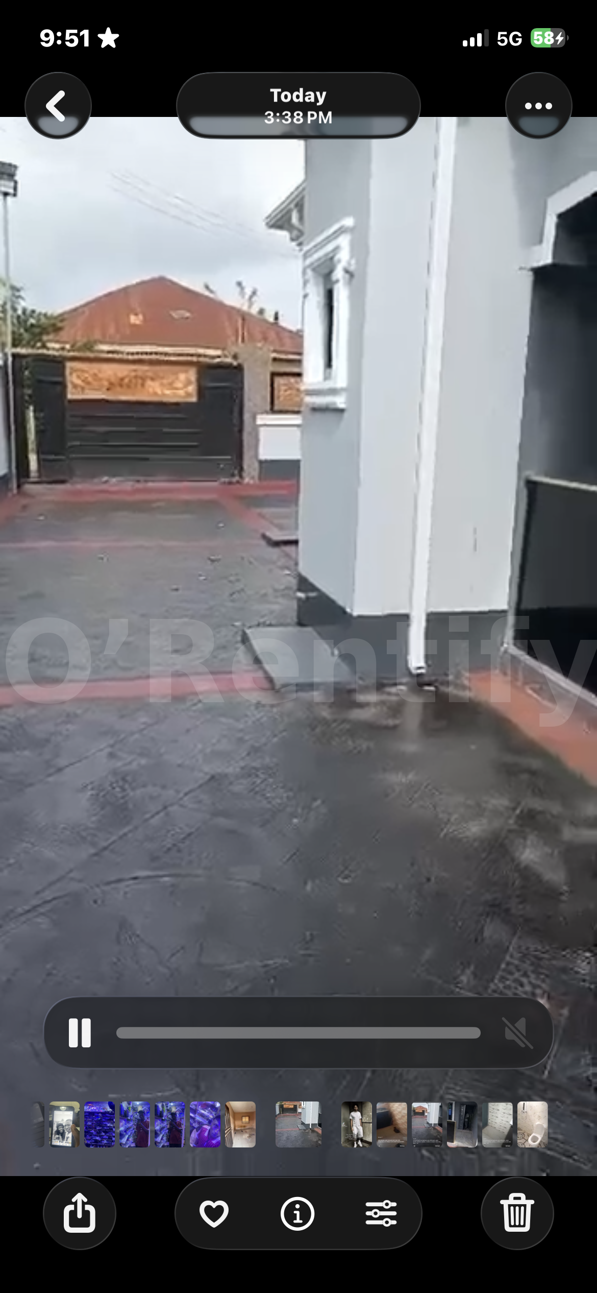 A standard 2-bedroom flat At oda